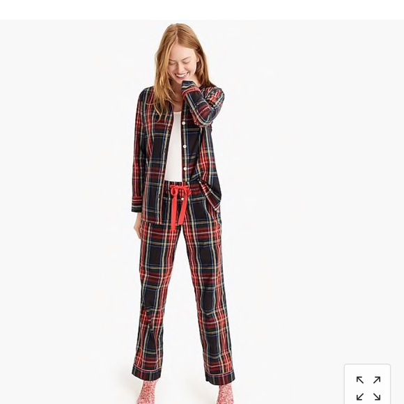 J crew vintage pajama set in Stewart tartan - Picture 2 of 2